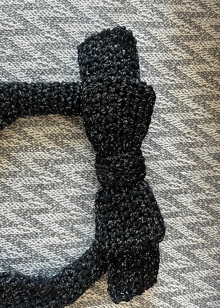 Fiyonk  detaylı mini çanta - Görsel 3