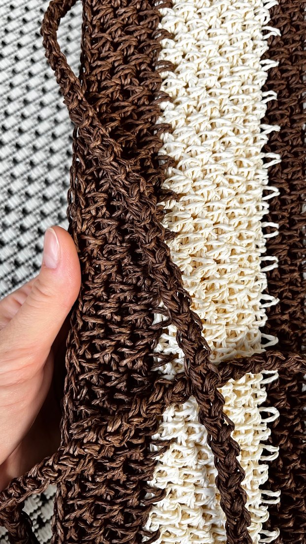 Kâğıt ip kova çanta - Görsel 3