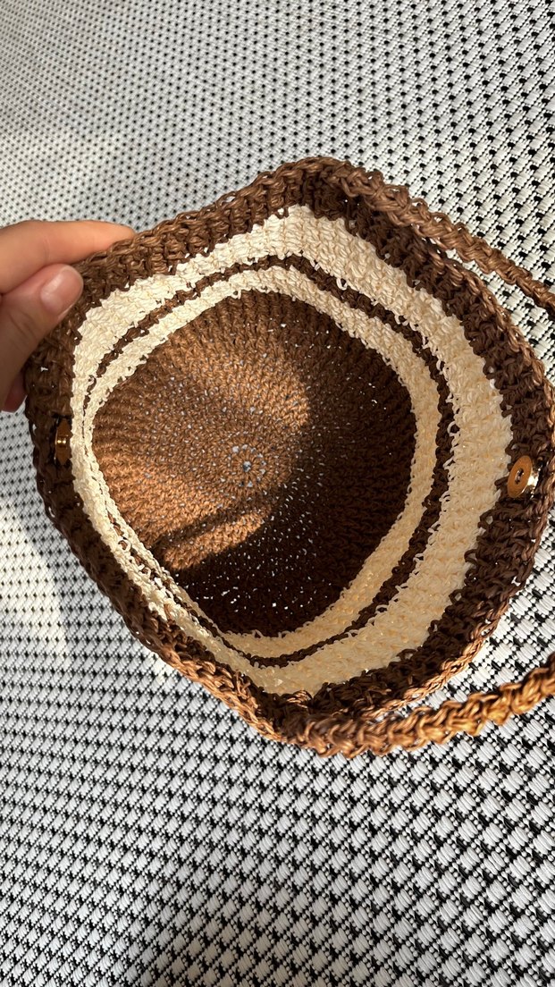 Kâğıt ip kova çanta - Görsel 4