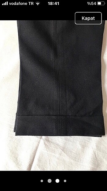 42 Beden lacivert Renk Yazlık Krep Pantolon