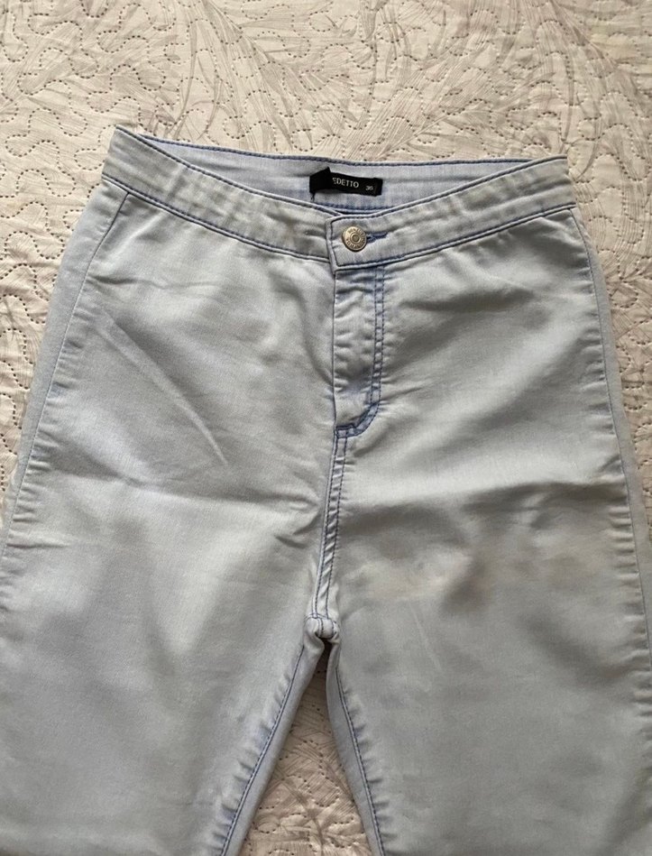 Bej Normcore Kesim Kadın Denim Pantolon - Görsel 3