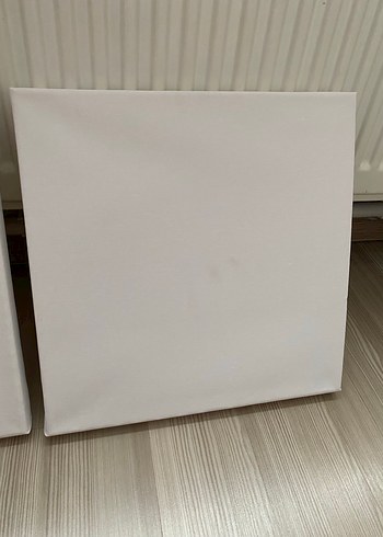 İkili tuval ve guaj boya - Görsel 6