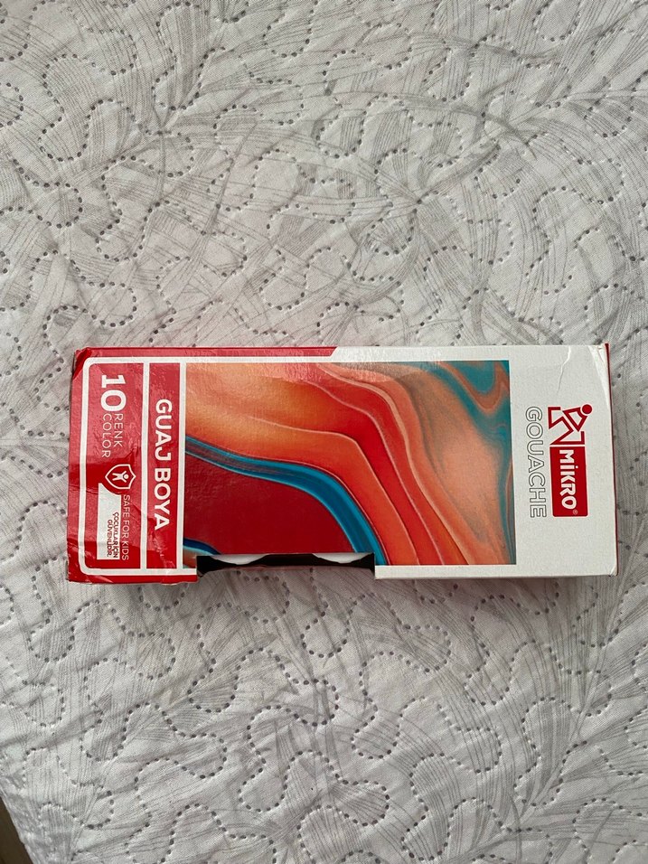 İkili tuval ve guaj boya - Görsel 2