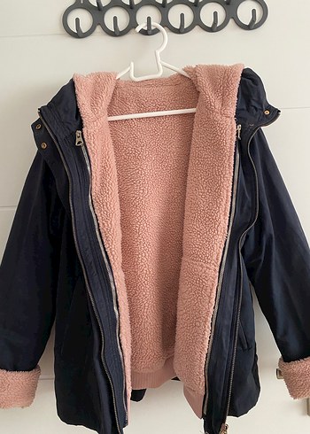3 farklı modelli kadın mont - Görsel 7