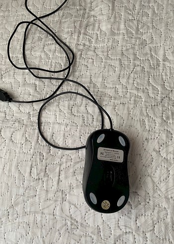 Gri Kablolu Bilgisayar Mouse'u - Görsel 2