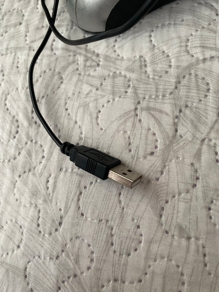 Gri Kablolu Bilgisayar Mouse'u - Görsel 3