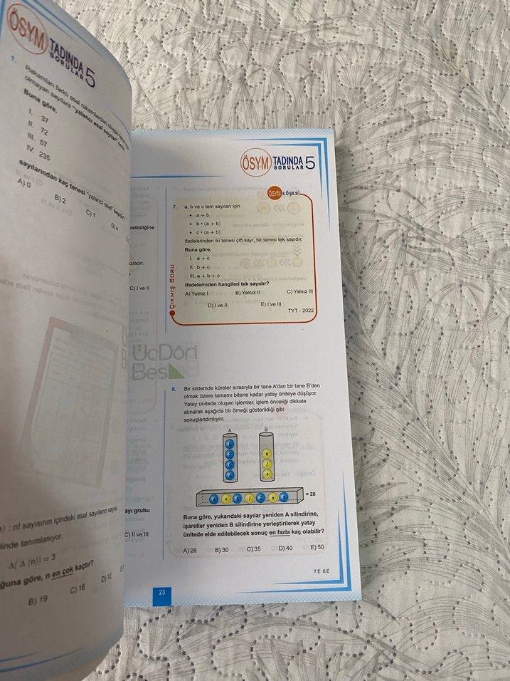 TYT Matematik Soru Bankası ÜçDörtBeş - Görsel 3
