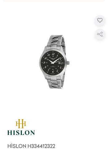 hıslon erkek kol saati - Görsel 10