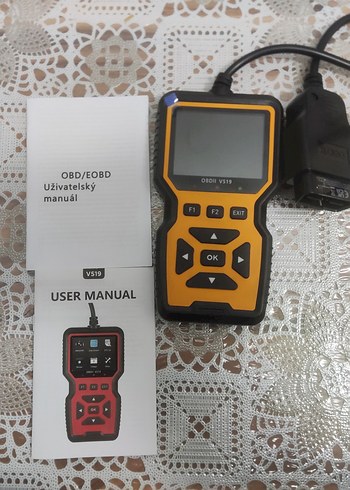 Sarı OBDII VS19 Araç Arıza Tespit Cihazı - Görsel 2