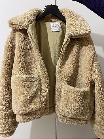 Pull&bear peluş ceket