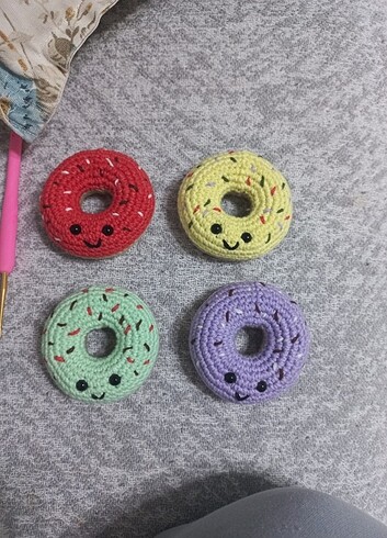 Donut anahtarlık