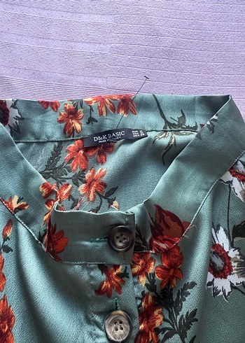 Çiçek Desenli Bohem Düğmeli Uzun Etek - Görsel 3