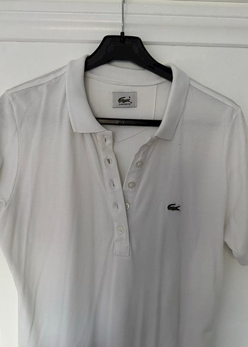 Düğmeli Beyaz Midi Elbise - Görsel 2