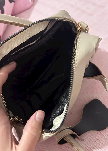 Bej Miu Miu Deri Kadın Çanta - Görsel 3