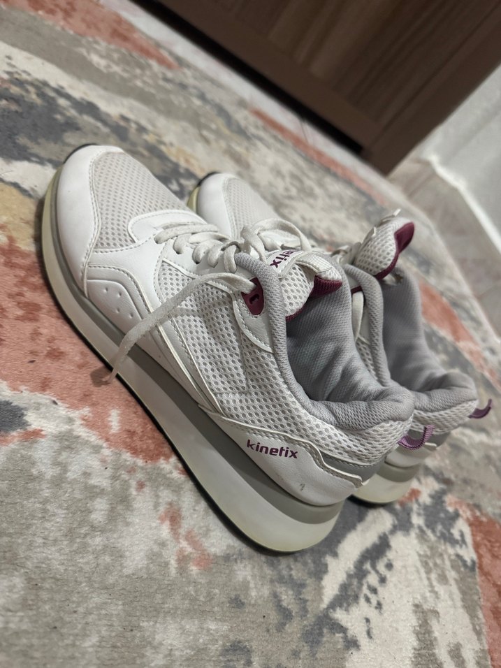 Kinetix Beyaz Spor Ayakkabı Kadın - Görsel 3