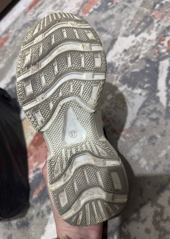 Siyah Bağcıklı Kadın Spor Ayakkabı - Görsel 3