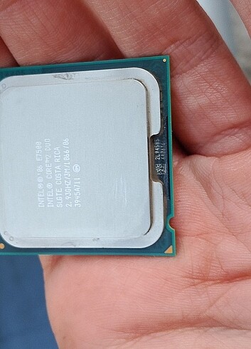 Intel core 2 Duo işlemci 