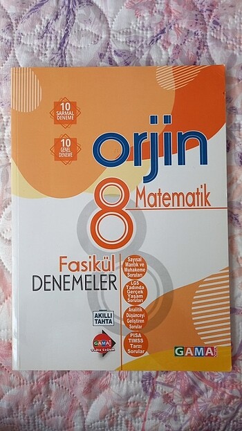 Orjin 8. Sınıf Matematik Fasikül Denemeler