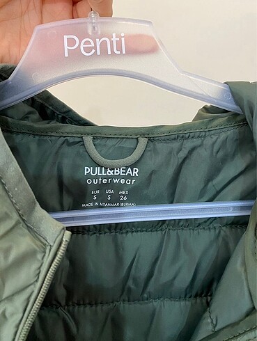 s Beden Pull&Bear kadın baharlık mont