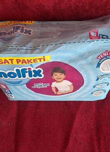 Molfix Molfix Kulot Bebek Bezi_44 Adet (5 No)