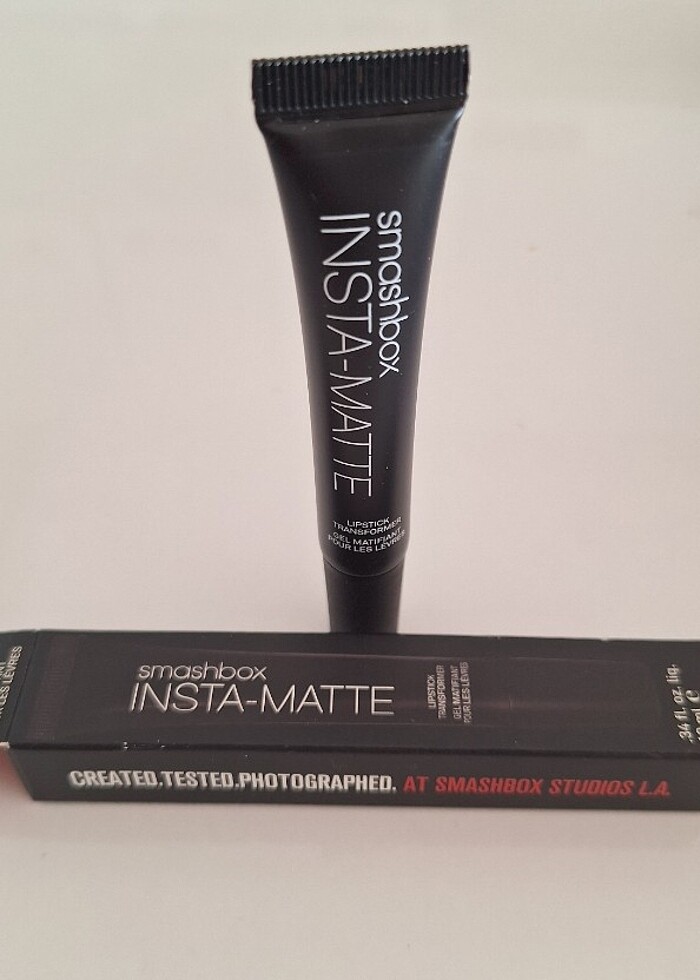 Smashbox Ruj Matlastiran Krem - Görsel 3