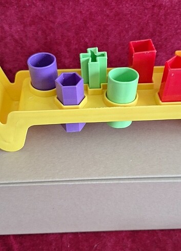 Beden Plastik Çekiçle Vurma Oyuncak (1-3 Yaş)