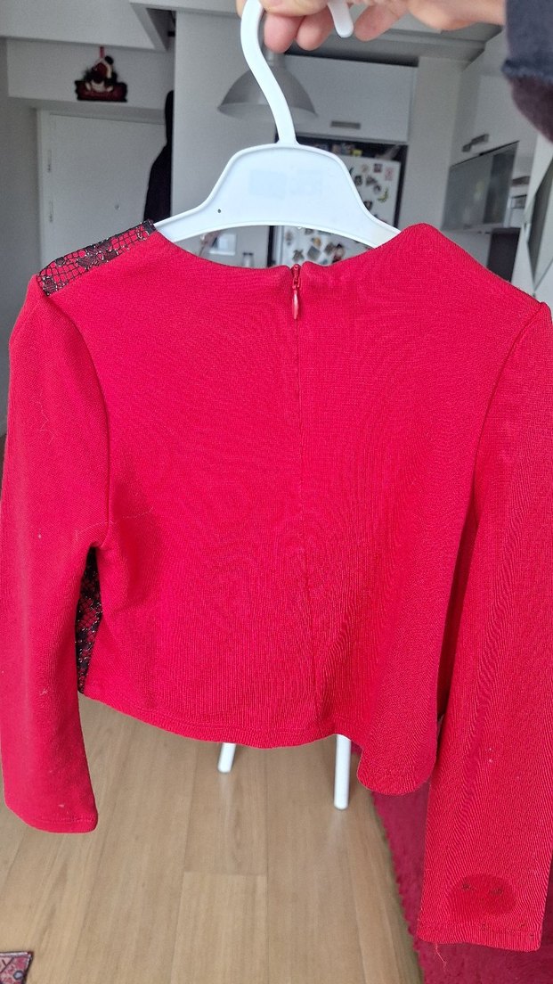 LiaLea Kız Çocuk 5-6 Yaş Şık Bluz - Görsel 2