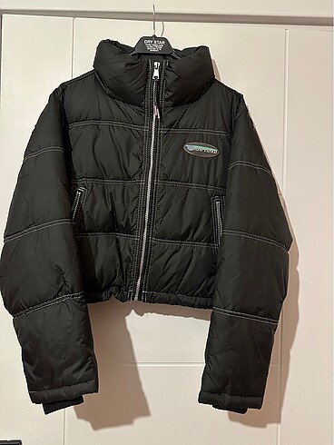 Pull bear crop şişme mont