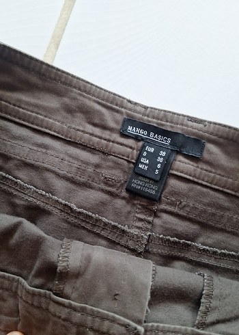 Diğer Vintage Bel Detaylı Kadın Mini Etek