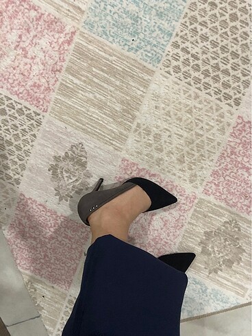 Zara iki renk stiletto