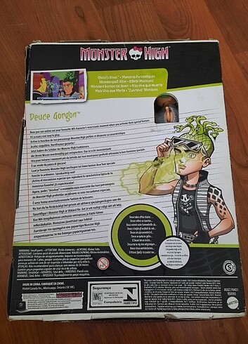 Beden Monster High Ghouls Alive Deuce Gorgon