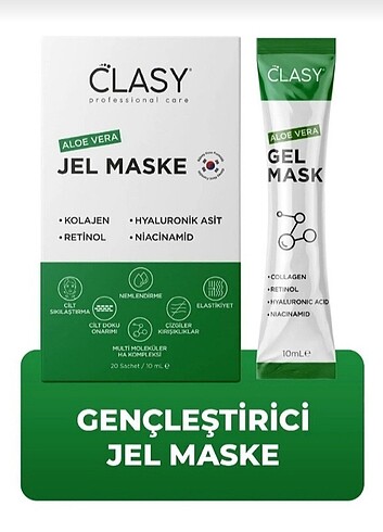 aleo verali jel maske gençleştirici 