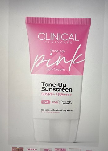clasy pembe ton eşitleyici güneş kremi - Görsel 5