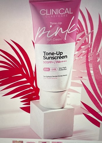 clasy pembe ton eşitleyici güneş kremi - Görsel 3