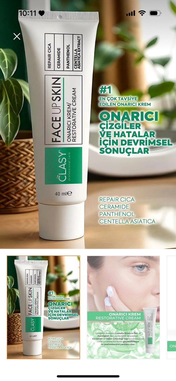 Clasy Onarıcı krem - Görsel 3