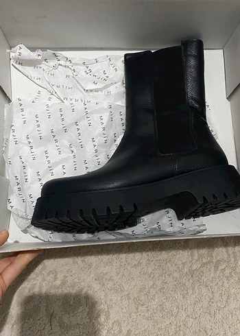 Marjin bukre hakiki deri bot - Görsel 4