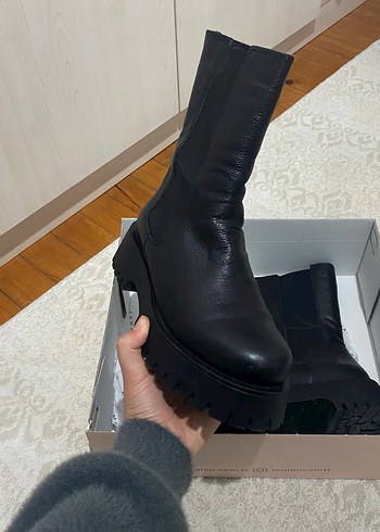 Marjin bukre hakiki deri bot - Görsel 5