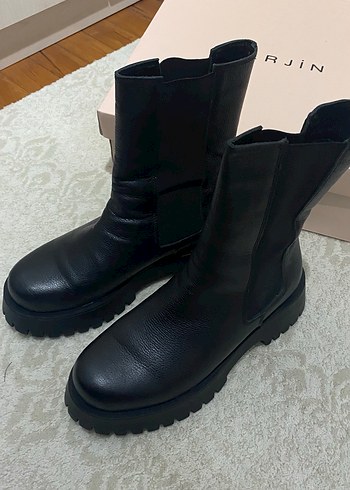 Marjin bukre hakiki deri bot - Görsel 3