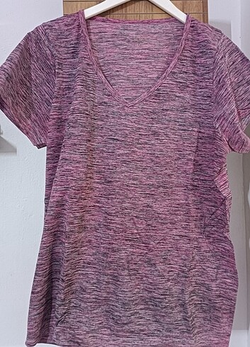 xl Beden Pembe dry fit tişört