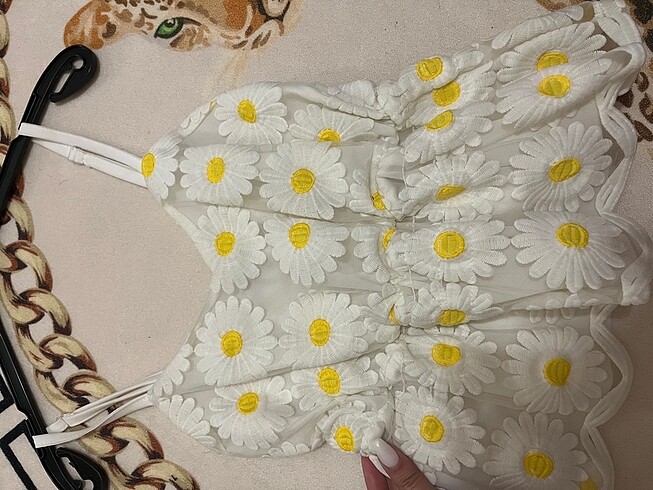 Askılı crop bluz