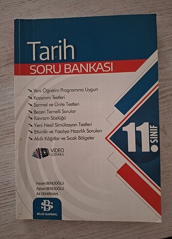 11.sınıf tarih test kitabı