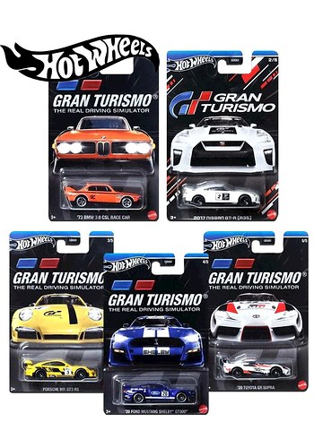 Hot Wheels Gran Turismo Oyuncak Araba Seti