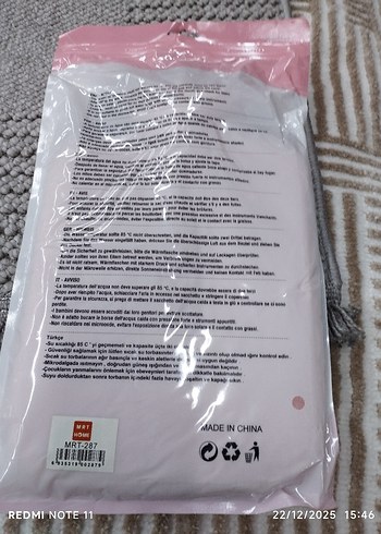 Pembe Desenli Sıcak Su Torbası - Görsel 4