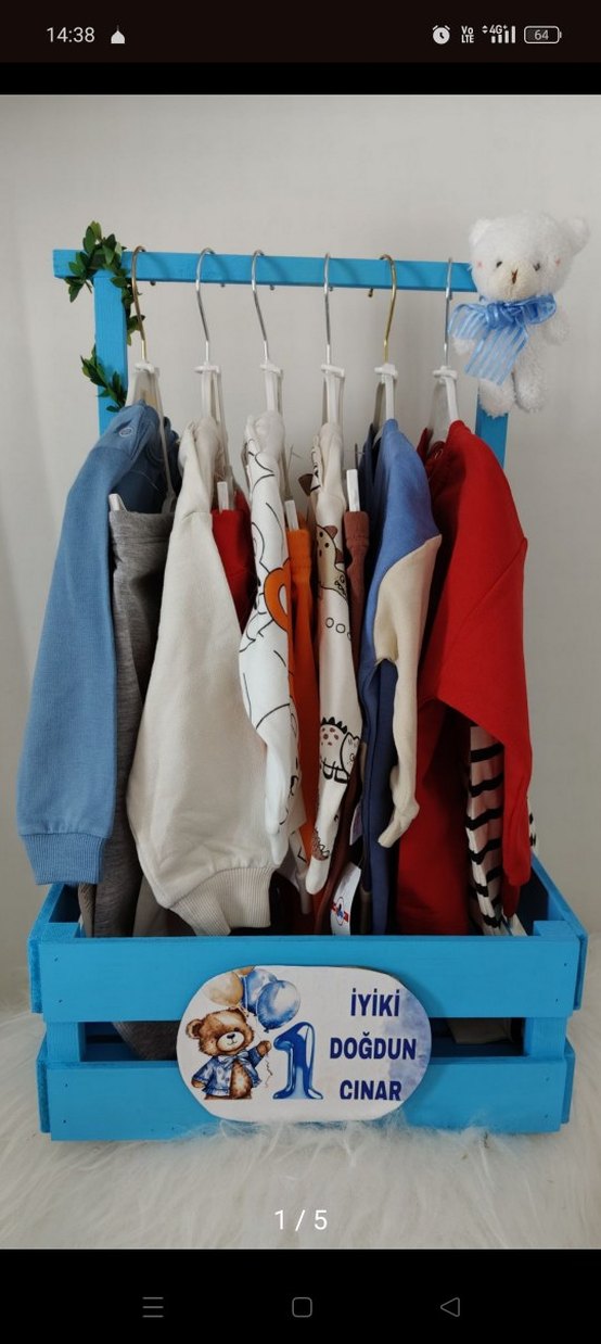 Pembe Pastel Bebek Hastane Çıkışı Seti - Görsel 5