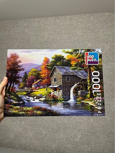 1000 parçalı yapboz puzzle