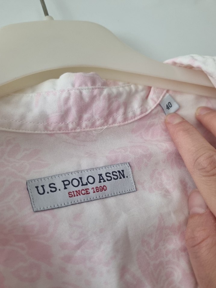 Düğmeli Pembe Saten Kadın Gömlek - Görsel 3