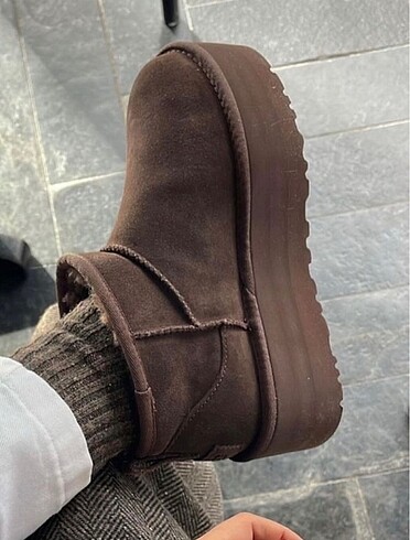 37 Beden UGG PLATFORM KAHVERENGİ