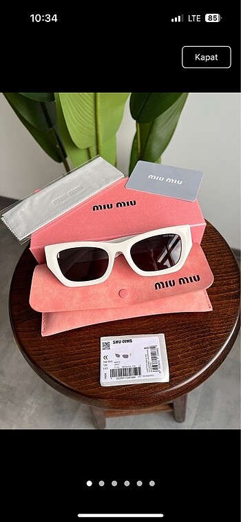 miu miu gözlük