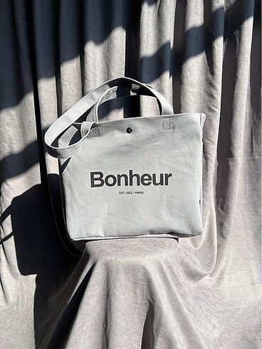Bonheur Canvas Çanta