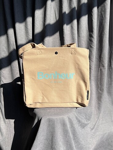 Bonheur Canvas Çanta